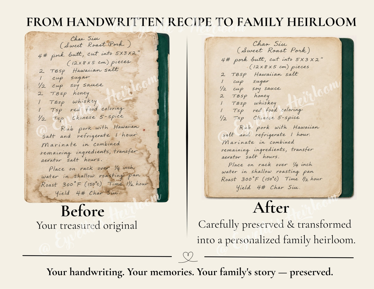Memory Recipe Heirloom